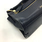 BALLY logo bag, 2-way shoulder bag, leather, women's, navy