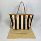 LOUIS VUITTON M40560 Monogram Rayeur Neverfull MM Tote Bag in Monogram Canvas, Women's, Brown/Beige