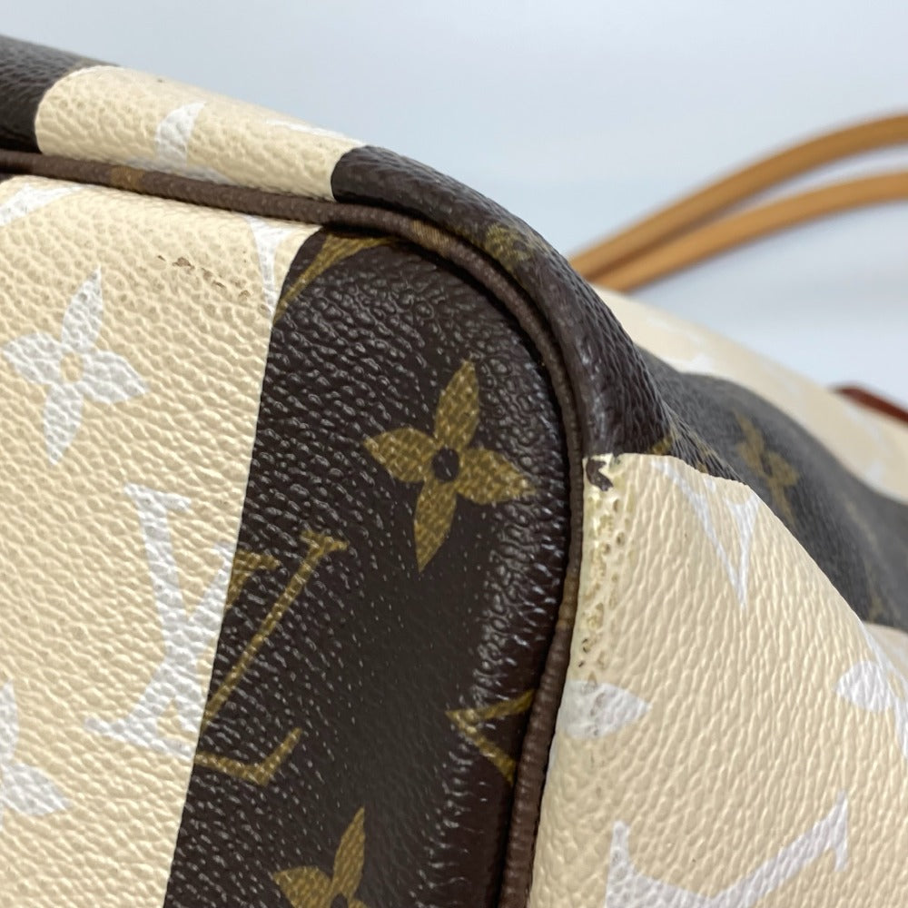 LOUIS VUITTON M40560 Monogram Rayeur Neverfull MM Tote Bag in Monogram Canvas, Women's, Brown/Beige