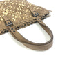 BOTTEGA VENETA 239898 Intrecciato Leather Tote Bag, Men's, Beige