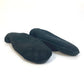 LOUIS VUITTON M76454 Monogram Muff Shirring Lamb Shearling Gloves Mittens Lamb Leather Women's Black