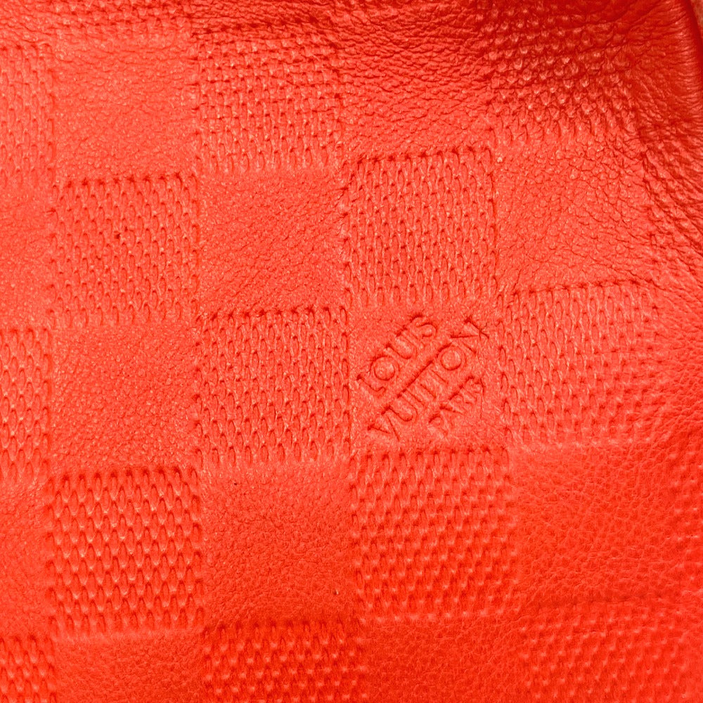 LOUIS VUITTON M56004 Business Bag, Handbag, Porte-Document Voyage PDV, Damier Infini Briefcase, Damier Infini Leather, Men's, Clementine Orange