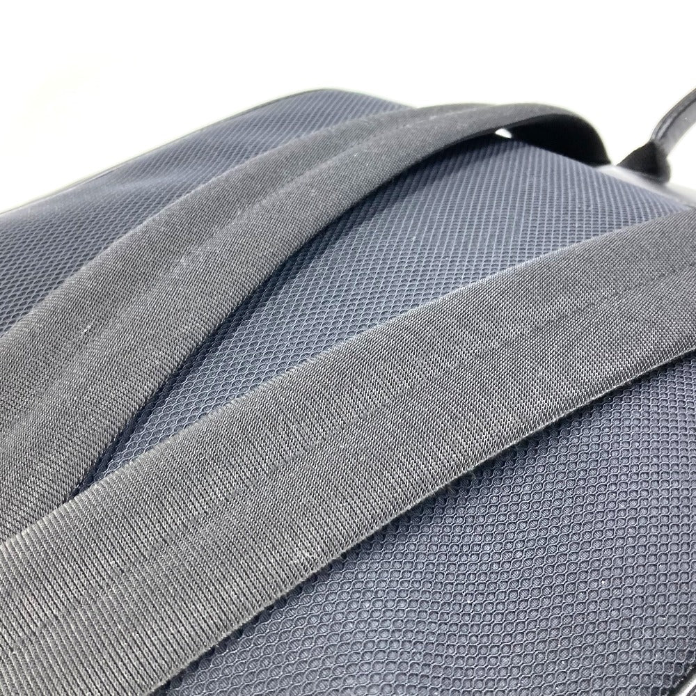 DIOR HOMME 1MOBA062 BEE MOTION バックパック リュックサック キャンバス/レザー メンズ ブラック