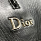 DIOR HOMME 1MOBA062 BEE MOTION バックパック リュックサック キャンバス/レザー メンズ ブラック