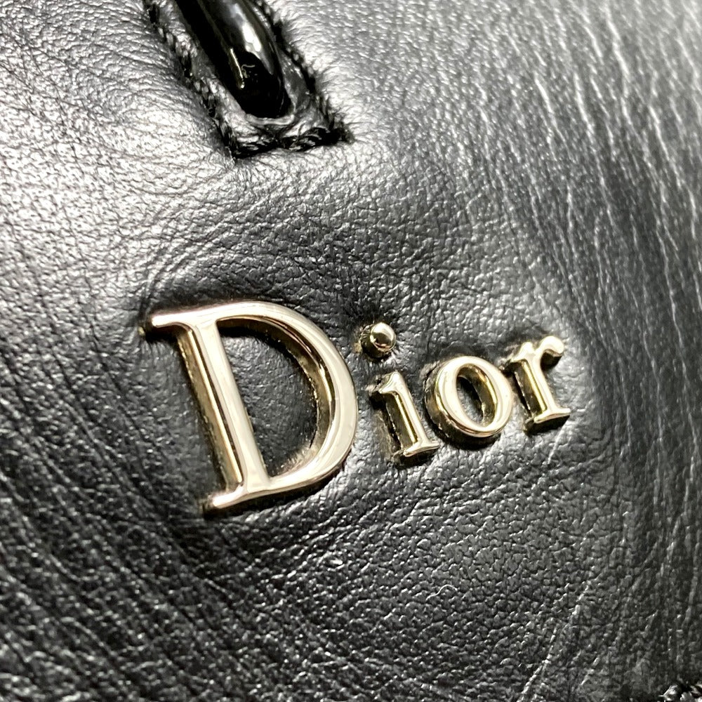 DIOR HOMME 1MOBA062 BEE MOTION バックパック リュックサック キャンバス/レザー メンズ ブラック
