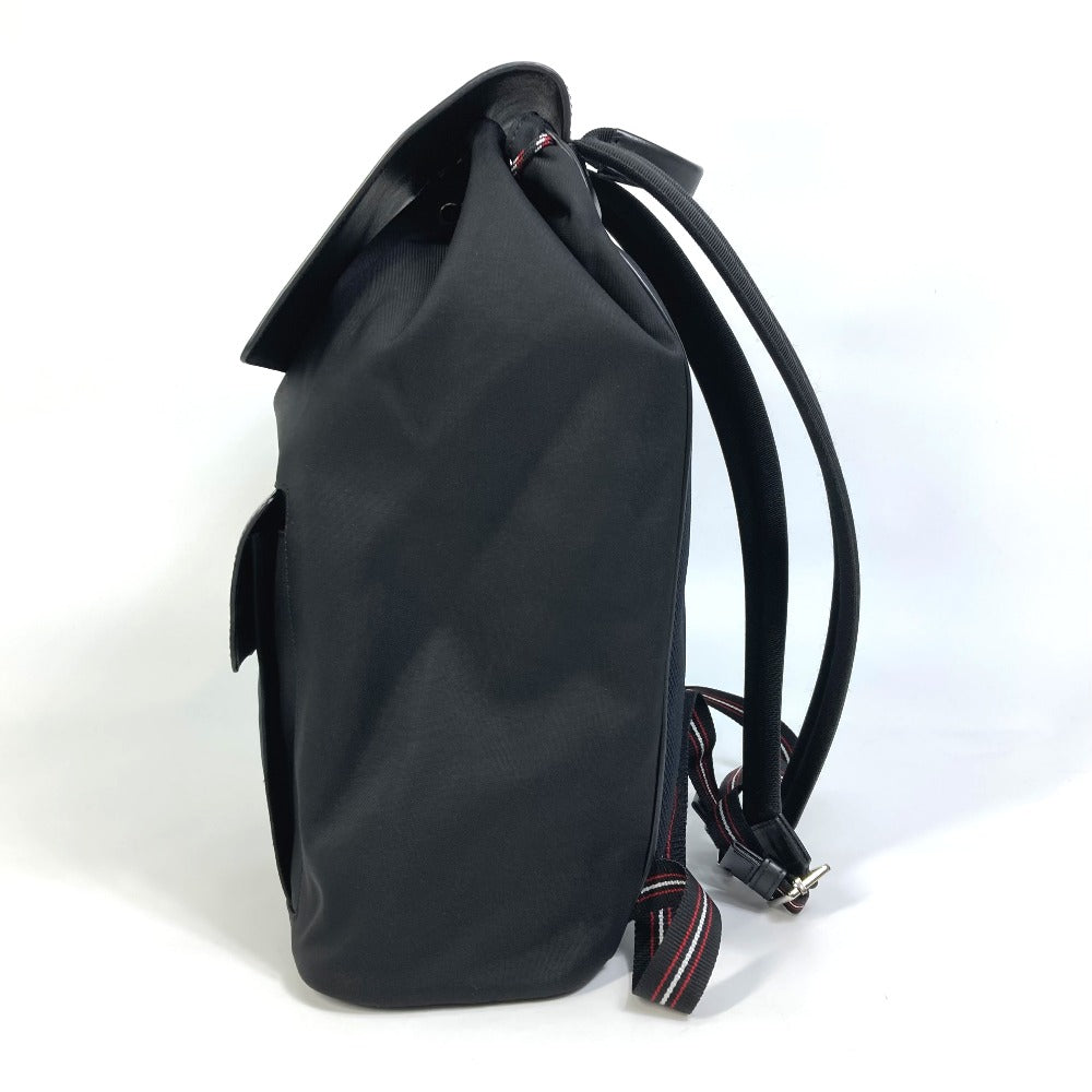 DIOR HOMME 1MOBA062 BEE MOTION バックパック リュックサック キャンバス/レザー メンズ ブラック