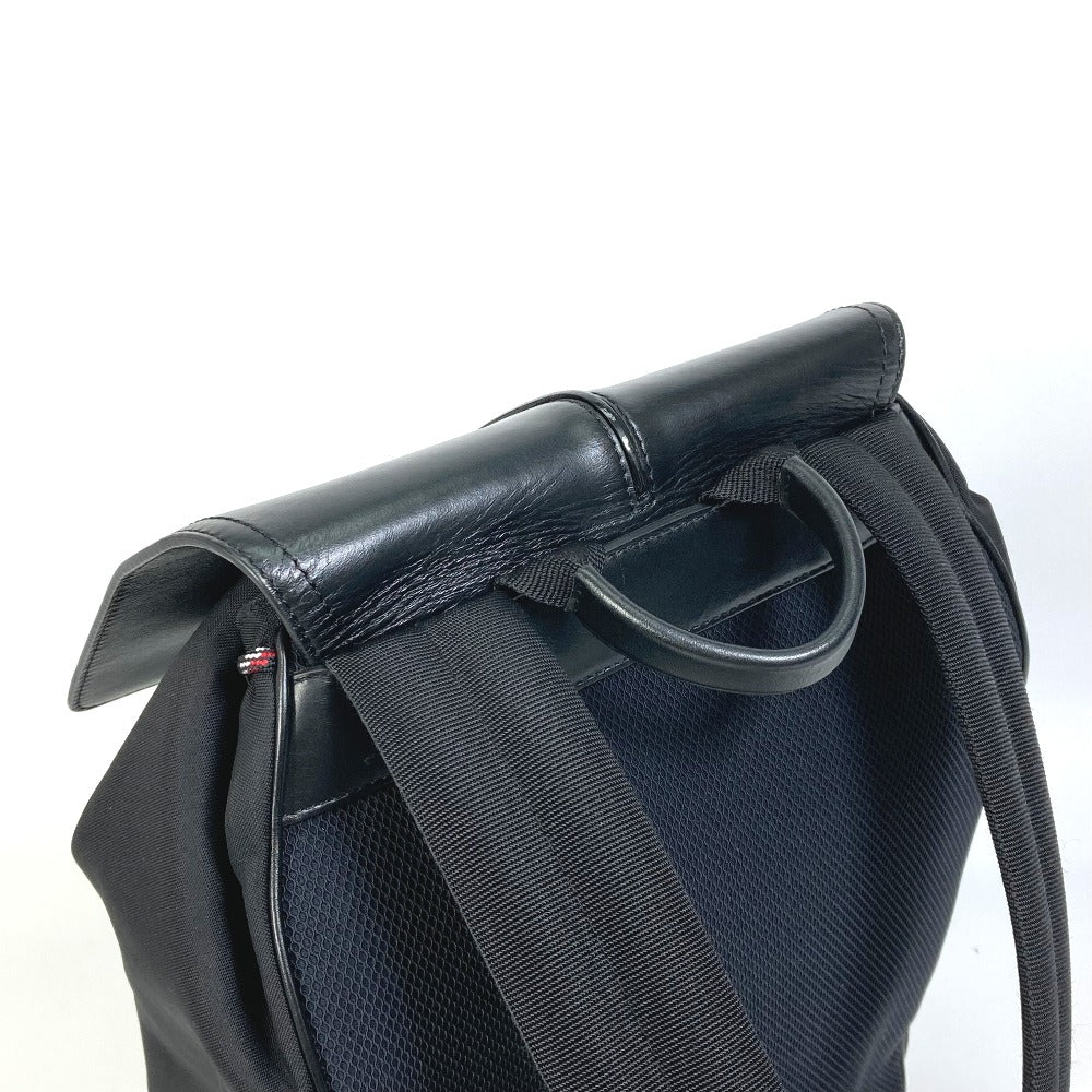 DIOR HOMME 1MOBA062 BEE MOTION バックパック リュックサック キャンバス/レザー メンズ ブラック