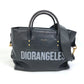Christian Dior DIORANGELS ショルダーバッグ 肩掛け カバン ロゴ スタッズ トートバッグ レザー ユニセックス ブラック
