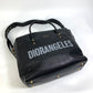 Christian Dior DIORANGELS ショルダーバッグ 肩掛け カバン ロゴ スタッズ トートバッグ レザー ユニセックス ブラック