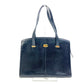 BALLY handbag tote bag in black leather, unisex