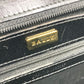 BALLY handbag tote bag in black leather, unisex