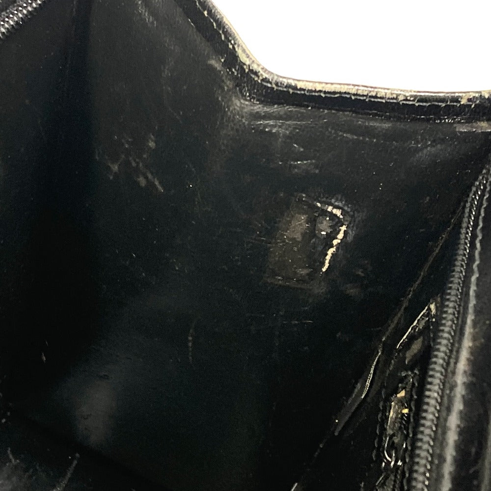 BALLY handbag tote bag in black leather, unisex
