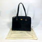 BALLY handbag tote bag in black leather, unisex