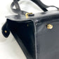 BALLY handbag tote bag in black leather, unisex