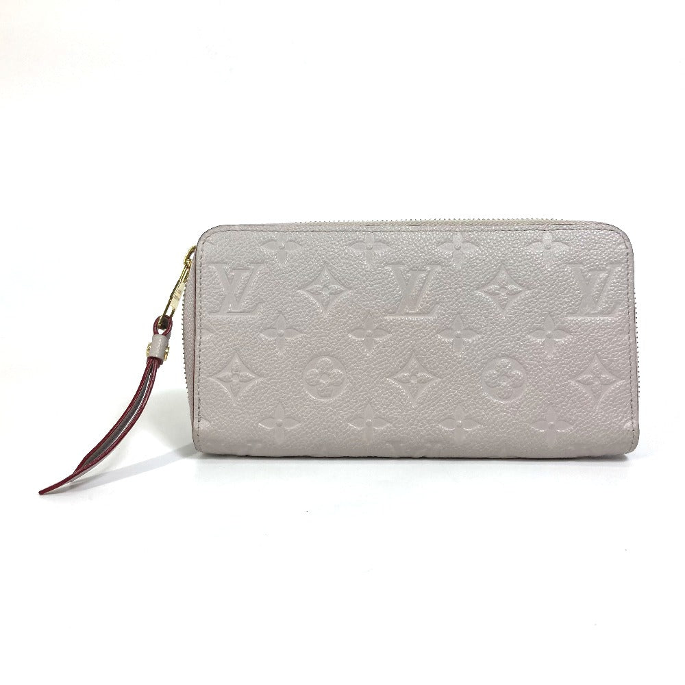 LOUIS VUITTON M69142 モノグラムアンプラント ジッピーウォレット 長財布 モノグラムアンプラントレザー レディース ブリューム グレー