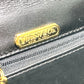 TIFFANY &amp; Co. Circle Logo Handbag, Vintage Patent Leather, Women's, Black