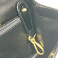 TIFFANY &amp; Co. Circle Logo Handbag, Vintage Patent Leather, Women's, Black