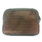 FENDI Zucca Zucchino Shoulder Bag/Clutch Bag in Canvas/Leather, Brown, for Women