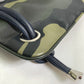 DIOR HOMME Camouflage Drawstring Backpack, Leather, Men's, Green