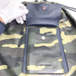 DIOR HOMME Camouflage Drawstring Backpack, Leather, Men's, Green