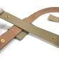 BURBERRY 8012136 ENVELOPE Pants Belt, Leather, Women's, Latte Beige