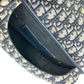Dior M9319UTZQ Oblique Bobby Crossbody Pochette Shoulder Bag in Canvas/Leather, Navy
