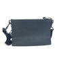 LOUIS VUITTON M59682 damier glitter Trio pouch NM bag coin purse pouch Crossbody Shoulder Bag Leather / Taurillon ClemenceLeather Silver/Black Used
