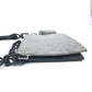 LOUIS VUITTON M59682 damier glitter Trio pouch NM bag coin purse pouch Crossbody Shoulder Bag Leather / Taurillon ClemenceLeather Silver/Black Used