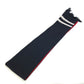 GUCCI BE LOVED Logo Scarf fringe Scarf wool Black/Red Used