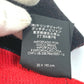 GUCCI BE LOVED Logo Scarf with Fringe, Men's Wool, Black