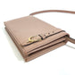GUCCI 354086 GG/Gucci Nice/2-Way Bag Shoulder Wallet/Shoulder Bag, Enamel, Women's, Beige
