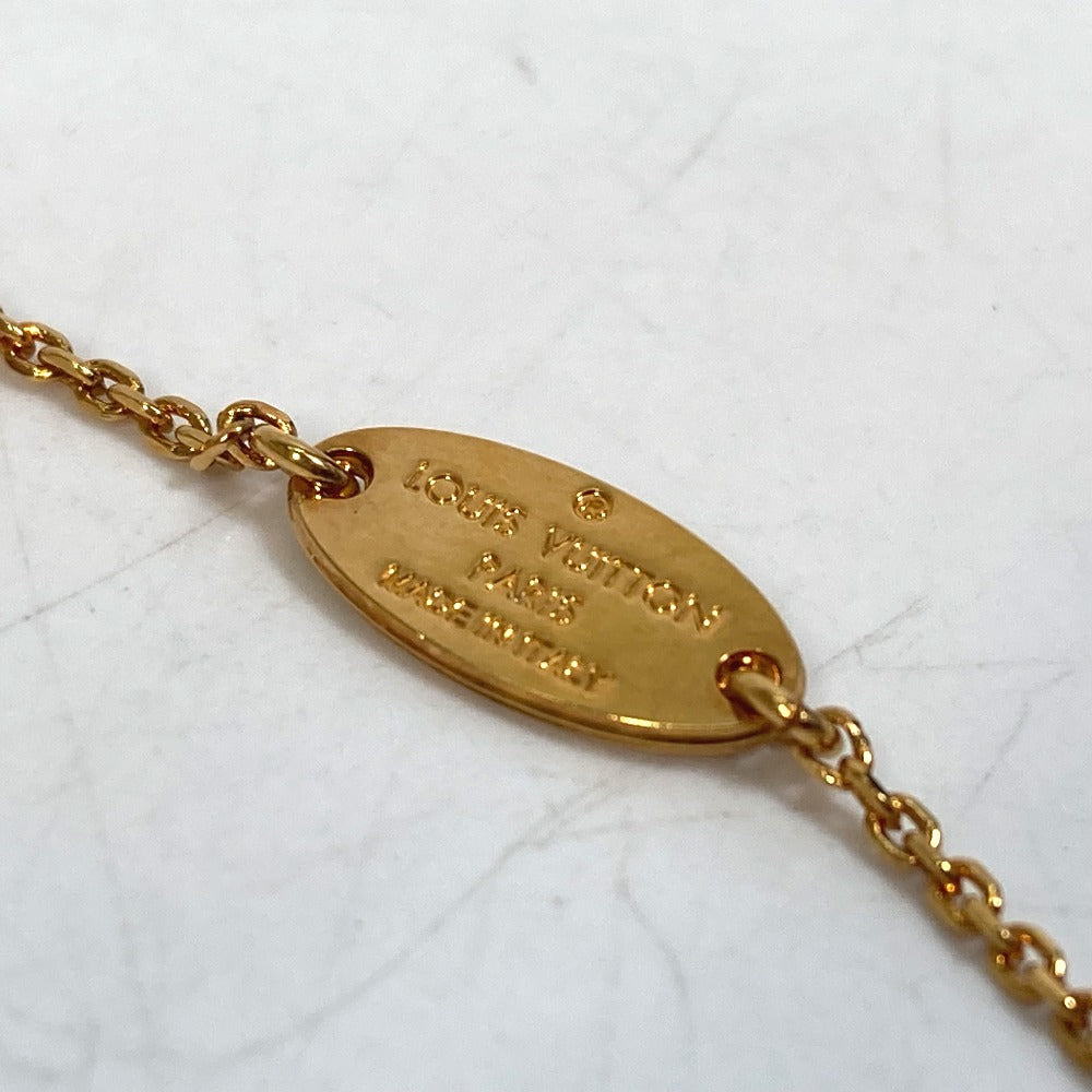 LOUIS VUITTON M61077 LV&ME イニシャル「V」 ネックレス GP レディース ゴールド