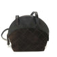 Salvatore Ferragamo quilted shoulder bag in brown suede/leather for women