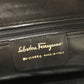 Salvatore Ferragamo quilted shoulder bag in brown suede/leather for women