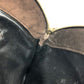 Salvatore Ferragamo quilted shoulder bag in brown suede/leather for women