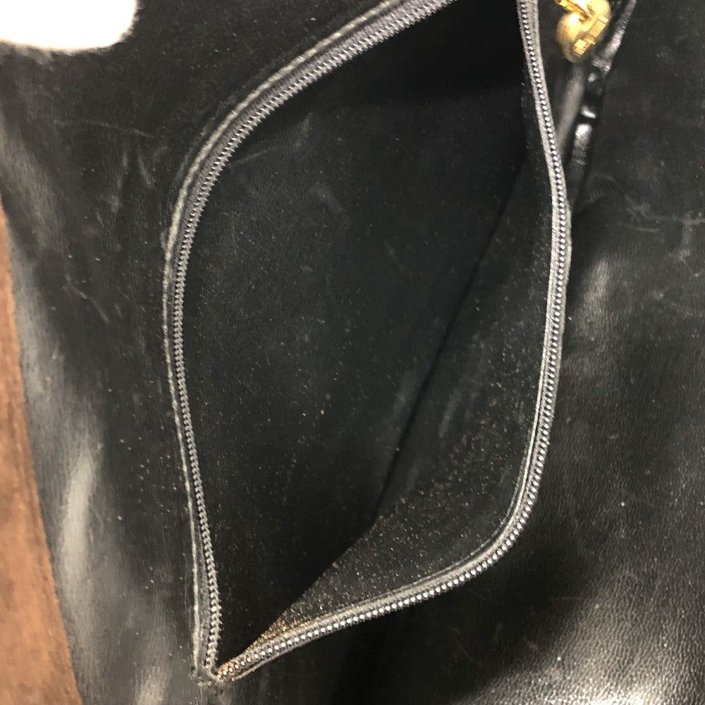 Salvatore Ferragamo quilted shoulder bag in brown suede/leather for women