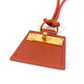 HERMES Mon Petit Kelly PM Necklace in Swift Cuivre Brown for Women