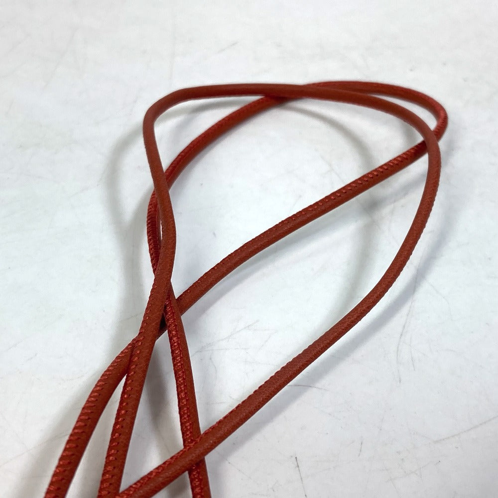HERMES Mon Petit Kelly PM Necklace in Swift Cuivre Brown for Women