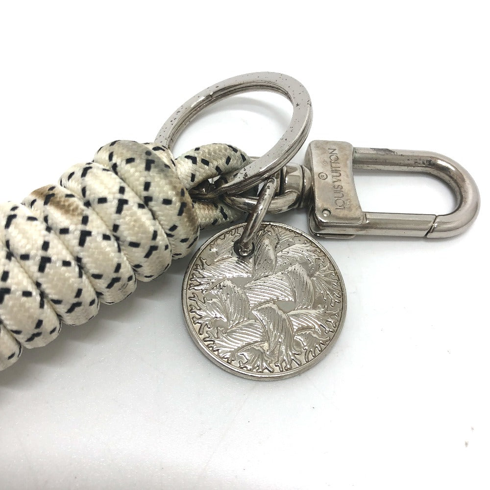 LOUIS VUITTON MP1622 Christopher Nemeth Key Ring Bag Charm Metal Men's White
