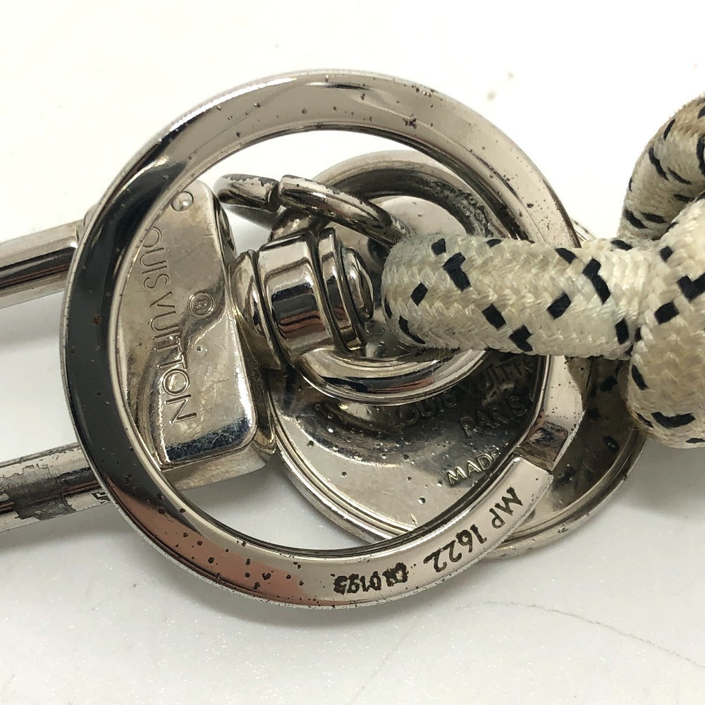 LOUIS VUITTON MP1622 Christopher Nemeth Key Ring Bag Charm Metal Men's White