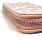 LOUIS VUITTON M81182 Monogram Denim Zippy Wallet Long Wallet Monogram Denim Women's Pink