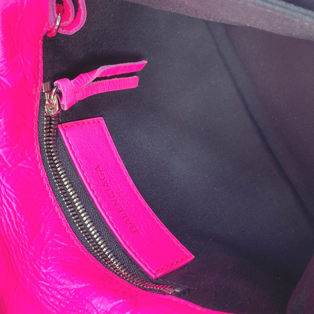 BALENCIAGA 431650 Classic Envelope Pochette Bag, 2-Way Shoulder Bag, Crossbody Bag, Clutch Bag, Leather, Women's, Pink