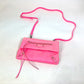 BALENCIAGA 431650 Classic Envelope Pochette Bag, 2-Way Shoulder Bag, Crossbody Bag, Clutch Bag, Leather, Women's, Pink