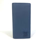 LOUIS VUITTON M81810 Portefeuille Brazza NM Bifold Long Wallet, Leather, Men's, Marine Navy