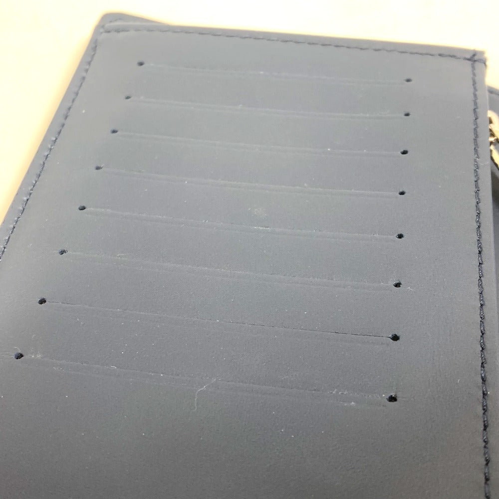 LOUIS VUITTON M81810 Portefeuille Brazza NM Bifold Long Wallet, Leather, Men's, Marine Navy