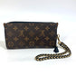 LOUIS VUITTON M68796 Monogram Reverse Zippy Wallet Shady Long Wallet in Monogram Reverse Canvas, Brown