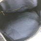 CELINE C Macadam Horse-Drawn Carriage Vintage Handbag Boston Bag Canvas/Leather Women's Navy