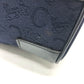 CELINE C Macadam Horse-Drawn Carriage Vintage Handbag Boston Bag Canvas/Leather Women's Navy