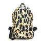 BALENCIAGA 580026 Leopard Print Mini Backpack, Nylon, Women's, Beige