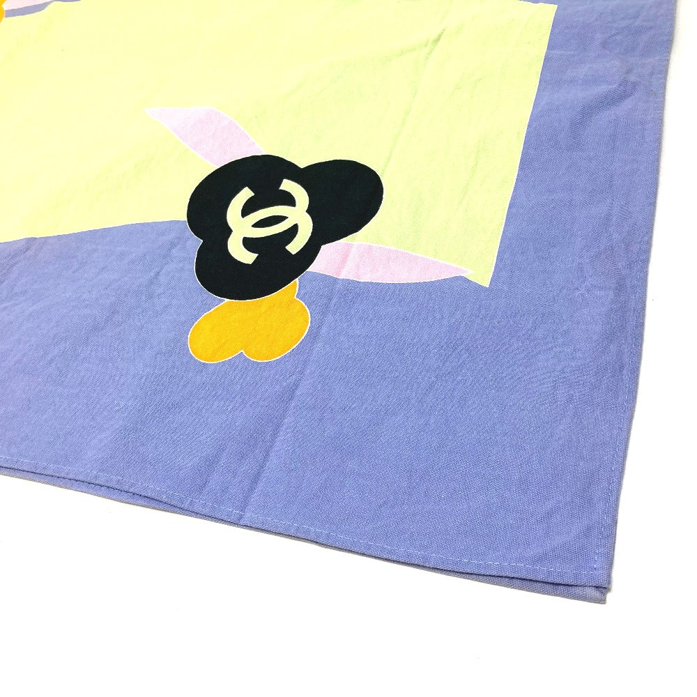 CHANEL Camellia Interior Cloth Towel, Cotton, Women's, Multicolor